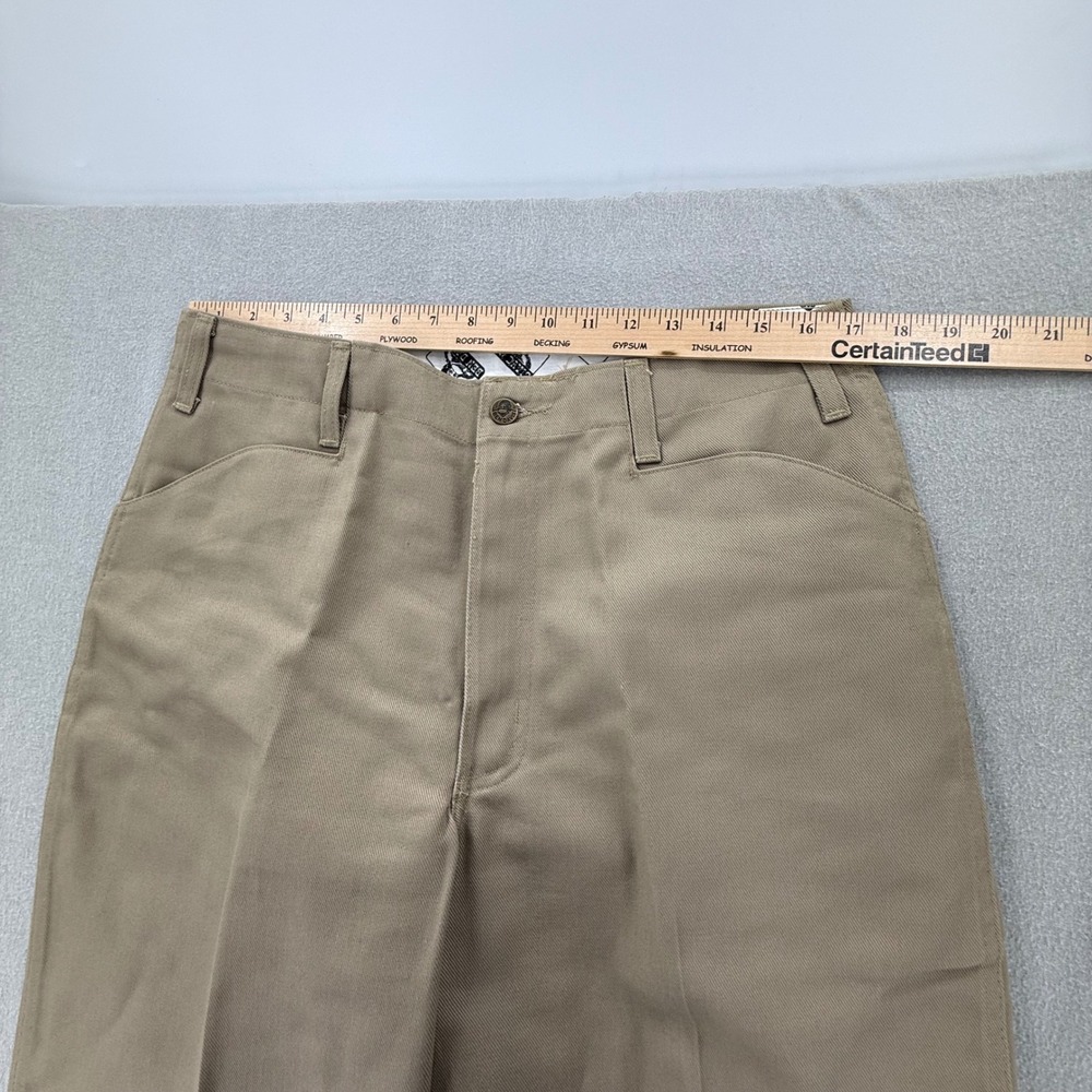 Ben Davis Work Chino Flat Front Utility Durable Pants Trousers Men Size 32 - Picture 5 of 9